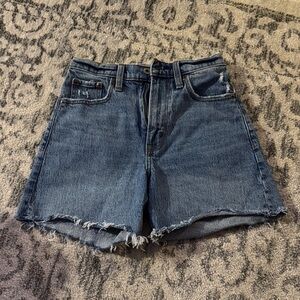 Abercrombie & Fitch Classic Blue Jean Shorts